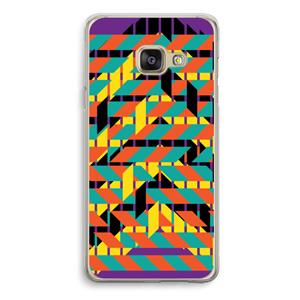 CaseCompany Skew Bee 2: Samsung Galaxy A3 (2016) Transparant Hoesje