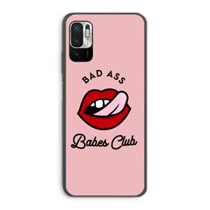 CaseCompany Badass Babes Club: Xiaomi Redmi Note 10 5G Transparant Hoesje