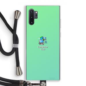 CaseCompany Win98: Samsung Galaxy Note 10 Plus Transparant Hoesje met koord