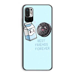 CaseCompany Best Friend Forever: Xiaomi Redmi Note 10 5G Transparant Hoesje