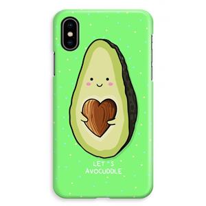 CaseCompany Avocuddle: iPhone XS Max Volledig Geprint Hoesje
