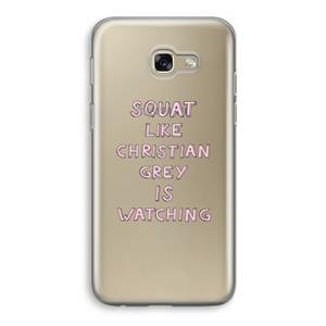 CaseCompany Christian Grey: Samsung Galaxy A5 (2017) Transparant Hoesje