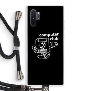 CaseCompany Floppyhead: Samsung Galaxy Note 10 Plus Transparant Hoesje met koord
