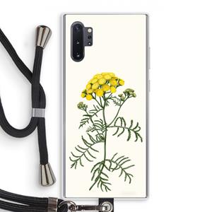 CaseCompany Tansy: Samsung Galaxy Note 10 Plus Transparant Hoesje met koord