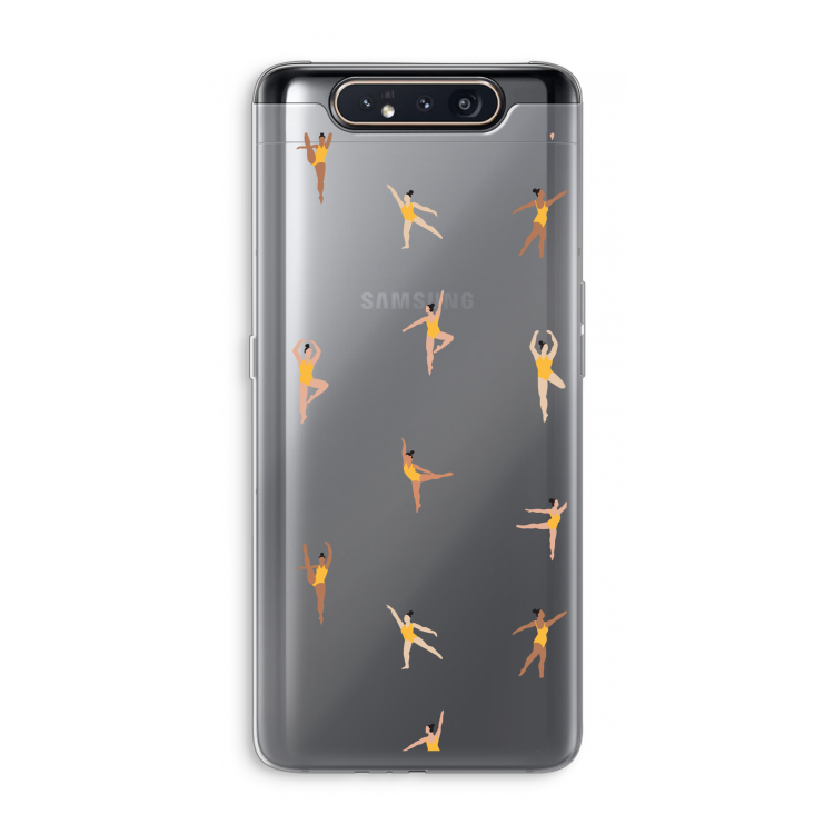 CaseCompany Dans #2: Samsung Galaxy A80 Transparant Hoesje