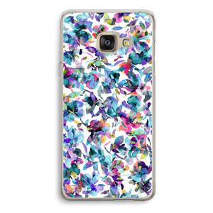 CaseCompany Hibiscus Flowers: Samsung Galaxy A3 (2016) Transparant Hoesje