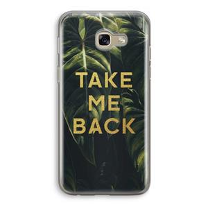 CaseCompany Take me back: Samsung Galaxy A5 (2017) Transparant Hoesje