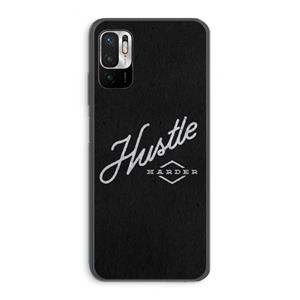 CaseCompany Hustle: Xiaomi Redmi Note 10 5G Transparant Hoesje