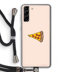 CaseCompany You Complete Me #1: Samsung Galaxy S21 Plus Transparant Hoesje met koord