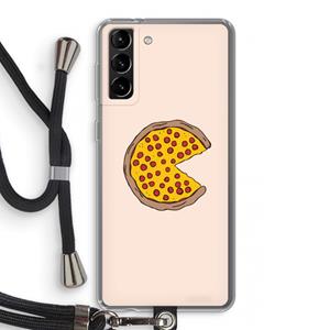 CaseCompany You Complete Me #2: Samsung Galaxy S21 Plus Transparant Hoesje met koord