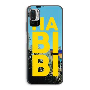 CaseCompany Habibi Majorelle : Xiaomi Redmi Note 10 5G Transparant Hoesje