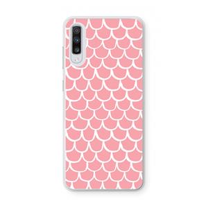 CaseCompany Dakpannetjes: Samsung Galaxy A70 Transparant Hoesje