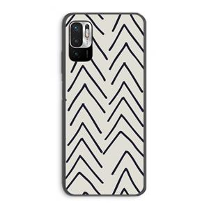CaseCompany Marrakech Arrows: Xiaomi Redmi Note 10 5G Transparant Hoesje