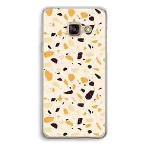 CaseCompany Terrazzo N°13: Samsung Galaxy A3 (2016) Transparant Hoesje