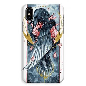 CaseCompany Golden Raven: iPhone XS Max Volledig Geprint Hoesje