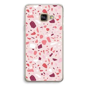 CaseCompany Terrazzo N°15: Samsung Galaxy A3 (2016) Transparant Hoesje