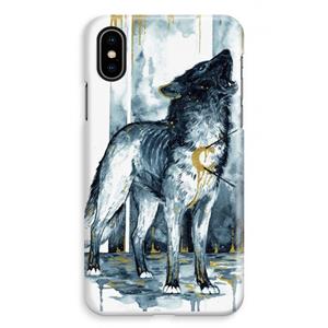 CaseCompany Bleeding Soul: iPhone XS Max Volledig Geprint Hoesje