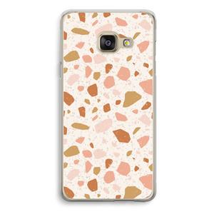 CaseCompany Terrazzo N°18: Samsung Galaxy A3 (2016) Transparant Hoesje