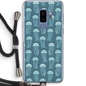 CaseCompany Kwallie: Samsung Galaxy S9 Plus Transparant Hoesje met koord