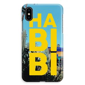 CaseCompany Habibi Majorelle : iPhone XS Max Volledig Geprint Hoesje