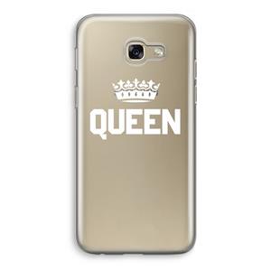 CaseCompany Queen zwart: Samsung Galaxy A5 (2017) Transparant Hoesje