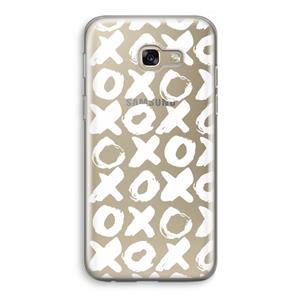CaseCompany XOXO: Samsung Galaxy A5 (2017) Transparant Hoesje