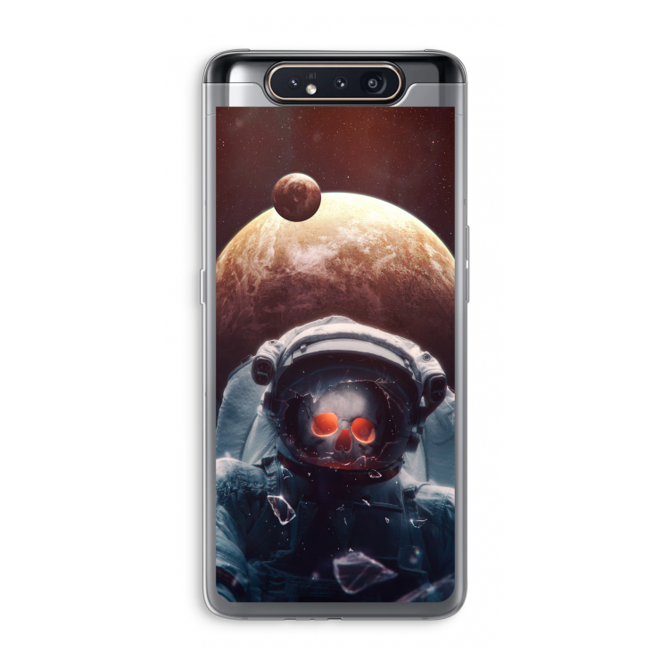 CaseCompany Voyager: Samsung Galaxy A80 Transparant Hoesje