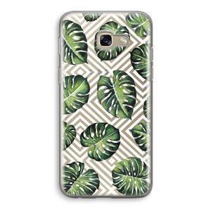 CaseCompany Geometrische jungle: Samsung Galaxy A5 (2017) Transparant Hoesje