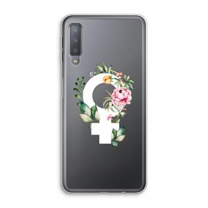 CaseCompany Venus: Samsung Galaxy A7 (2018) Transparant Hoesje
