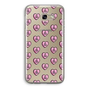 CaseCompany GIRL POWER: Samsung Galaxy A5 (2017) Transparant Hoesje