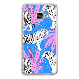 CaseCompany Tijger: Samsung Galaxy A3 (2016) Transparant Hoesje