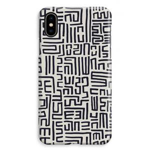 CaseCompany Moroccan Print: iPhone XS Max Volledig Geprint Hoesje