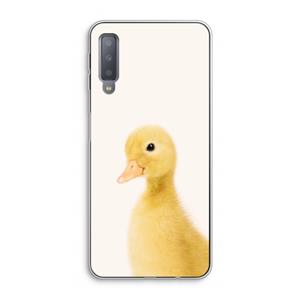 CaseCompany Duke: Samsung Galaxy A7 (2018) Transparant Hoesje