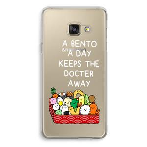 CaseCompany Bento a day: Samsung Galaxy A3 (2016) Transparant Hoesje