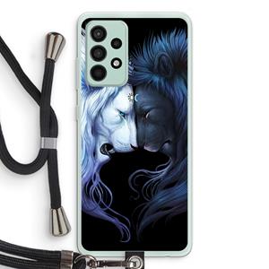 CaseCompany Brotherhood: Samsung Galaxy A52s 5G Transparant Hoesje met koord