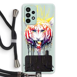 CaseCompany Fading: Samsung Galaxy A52s 5G Transparant Hoesje met koord