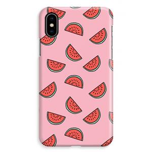 CaseCompany Watermeloen: iPhone XS Max Volledig Geprint Hoesje