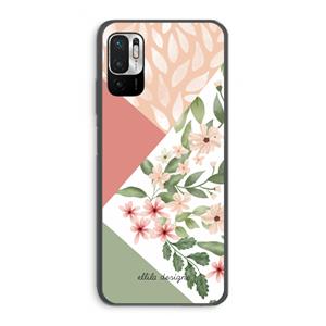 CaseCompany Sweet heaven geometrics: Xiaomi Redmi Note 10 5G Transparant Hoesje