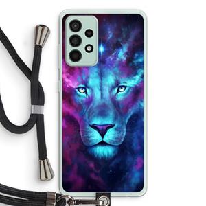 CaseCompany Firstborn: Samsung Galaxy A52s 5G Transparant Hoesje met koord