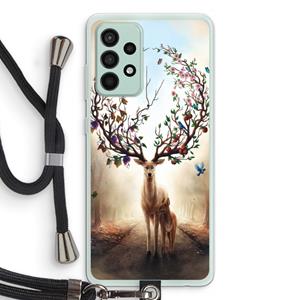 CaseCompany Seasons Change: Samsung Galaxy A52s 5G Transparant Hoesje met koord