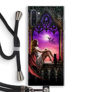 CaseCompany Kinderen van de nacht: Samsung Galaxy Note 10 Plus Transparant Hoesje met koord