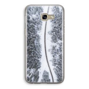 CaseCompany Snøfall: Samsung Galaxy A5 (2017) Transparant Hoesje