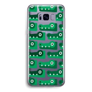 CaseCompany Crocs: Samsung Galaxy S8 Transparant Hoesje