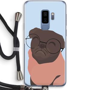 CaseCompany Ludo: Samsung Galaxy S9 Plus Transparant Hoesje met koord