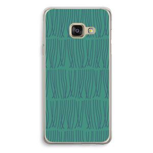 CaseCompany Swirls: Samsung Galaxy A3 (2016) Transparant Hoesje