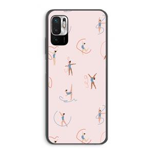 CaseCompany Dancing #3: Xiaomi Redmi Note 10 5G Transparant Hoesje