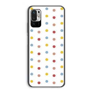 CaseCompany Bollen: Xiaomi Redmi Note 10 5G Transparant Hoesje