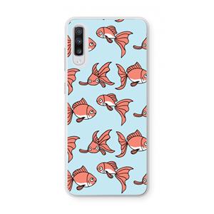 CaseCompany Blub: Samsung Galaxy A70 Transparant Hoesje