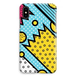 CaseCompany Pop Art #1: iPhone XS Max Volledig Geprint Hoesje