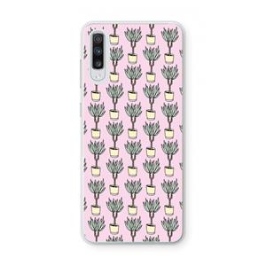 CaseCompany Boompje: Samsung Galaxy A70 Transparant Hoesje